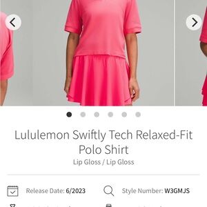 Lululemon Swiftly Tech Relaxed-Fit Polo Shirt